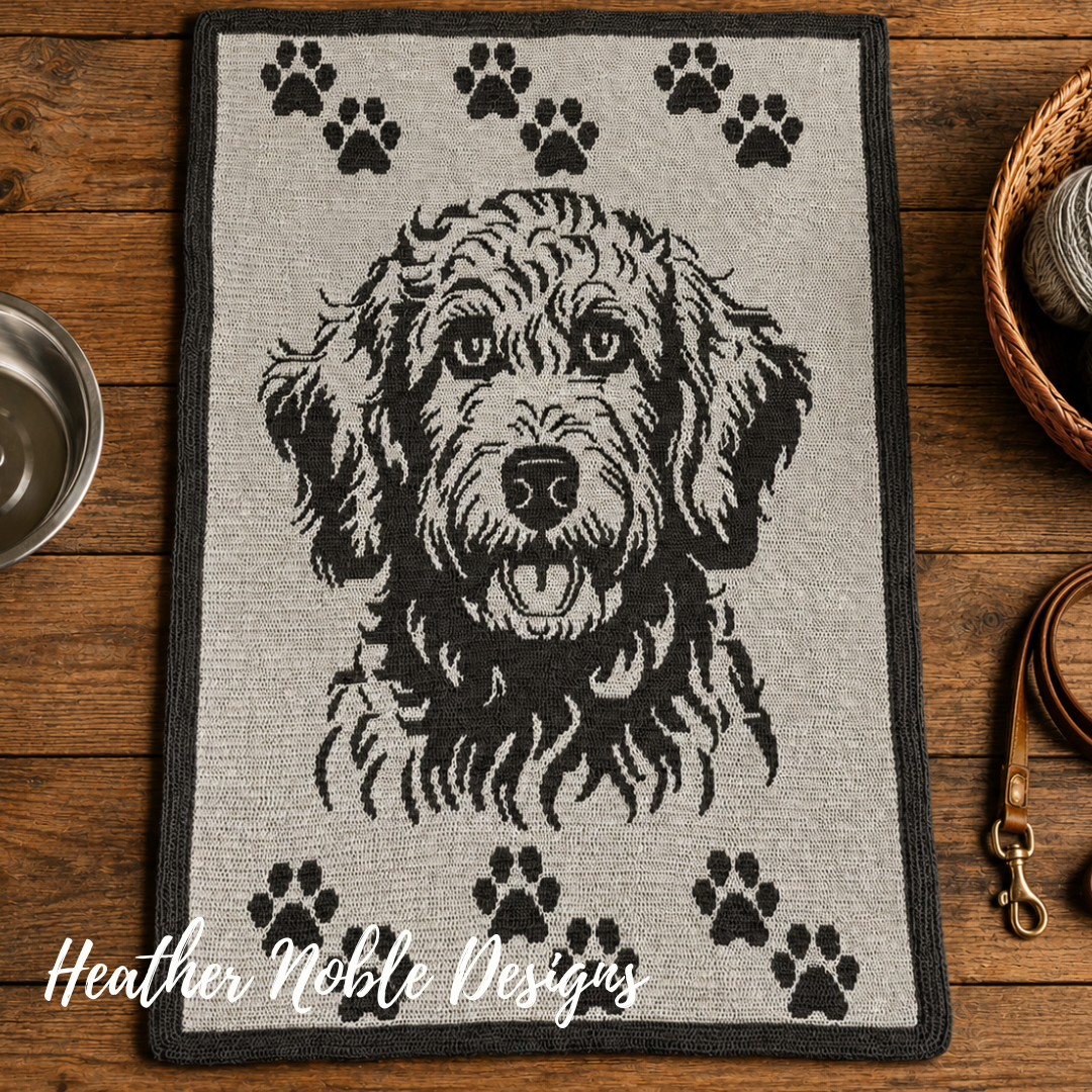 Doodle – Mosaic Crochet Blanket Pattern (PDF Pattern)