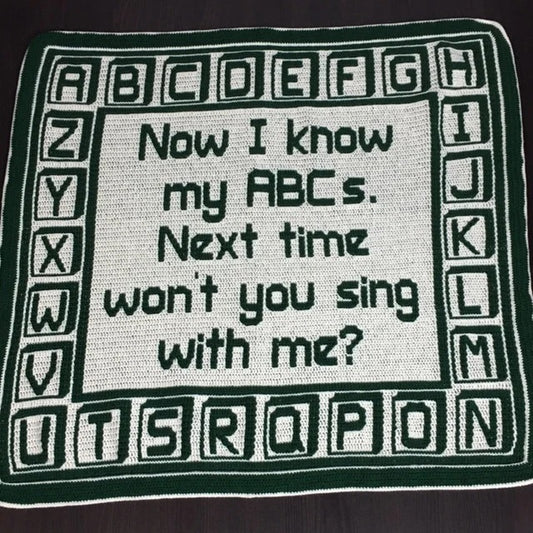 ABC Song Blanket