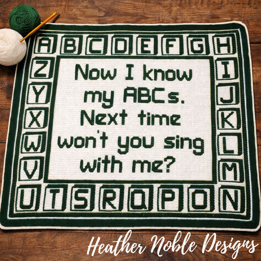 ABC Song Blanket