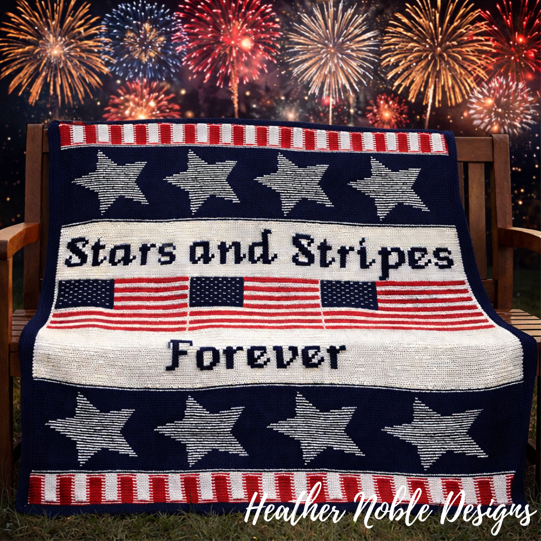 America Blanket - Mosaic & Tapestry Crochet Pattern