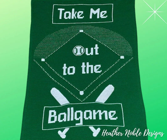 Take Me Out to the Ball Game Blanket