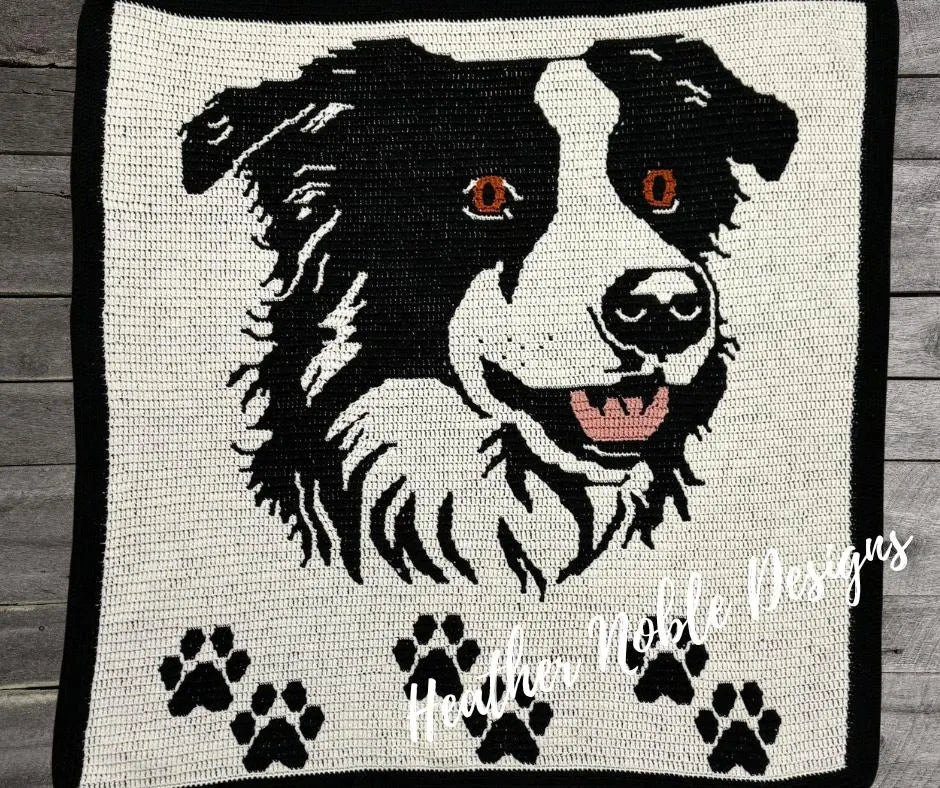Border Collie Blanket