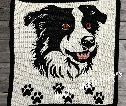Border Collie Blanket