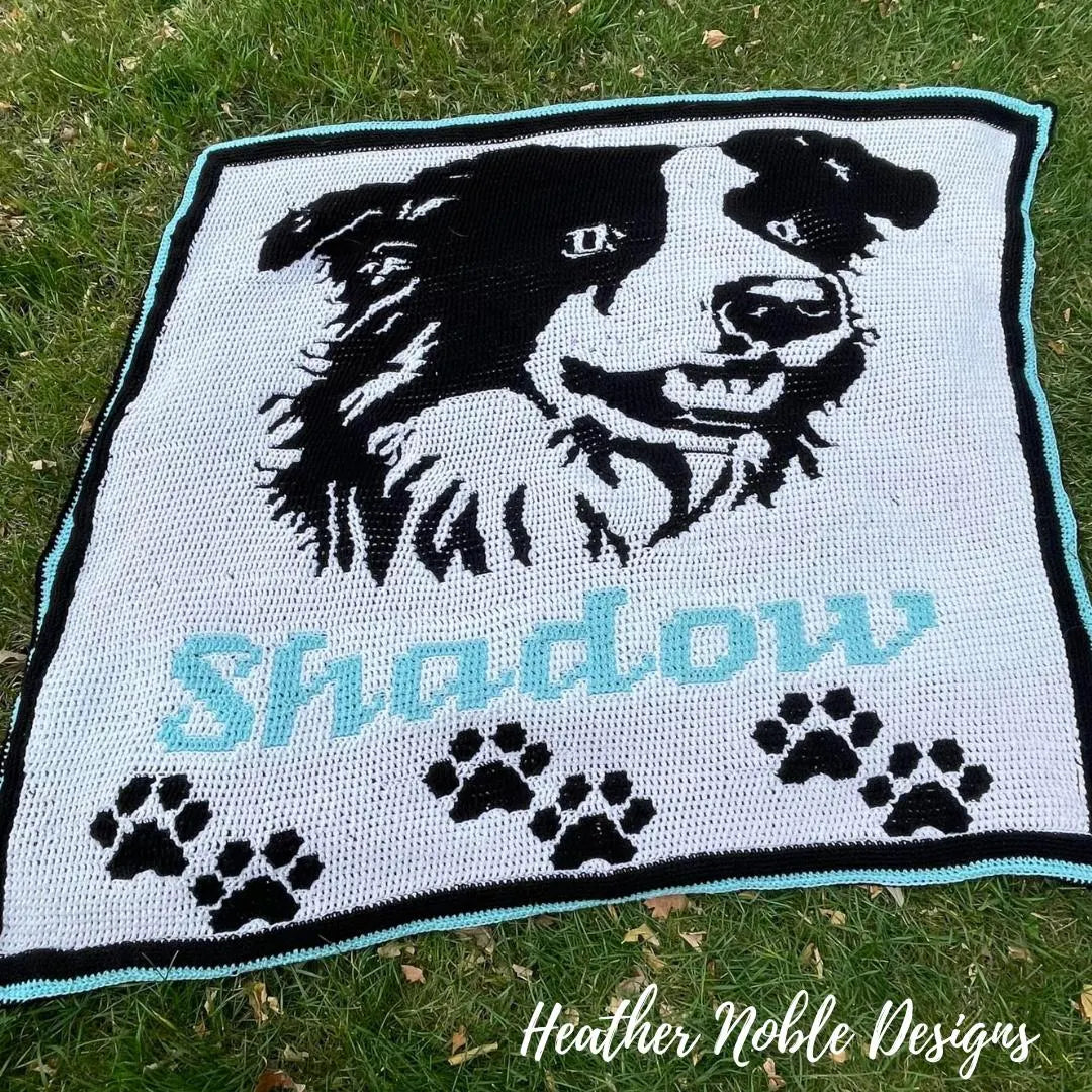 Border Collie Blanket