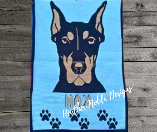 Doberman Pinscher Blanket