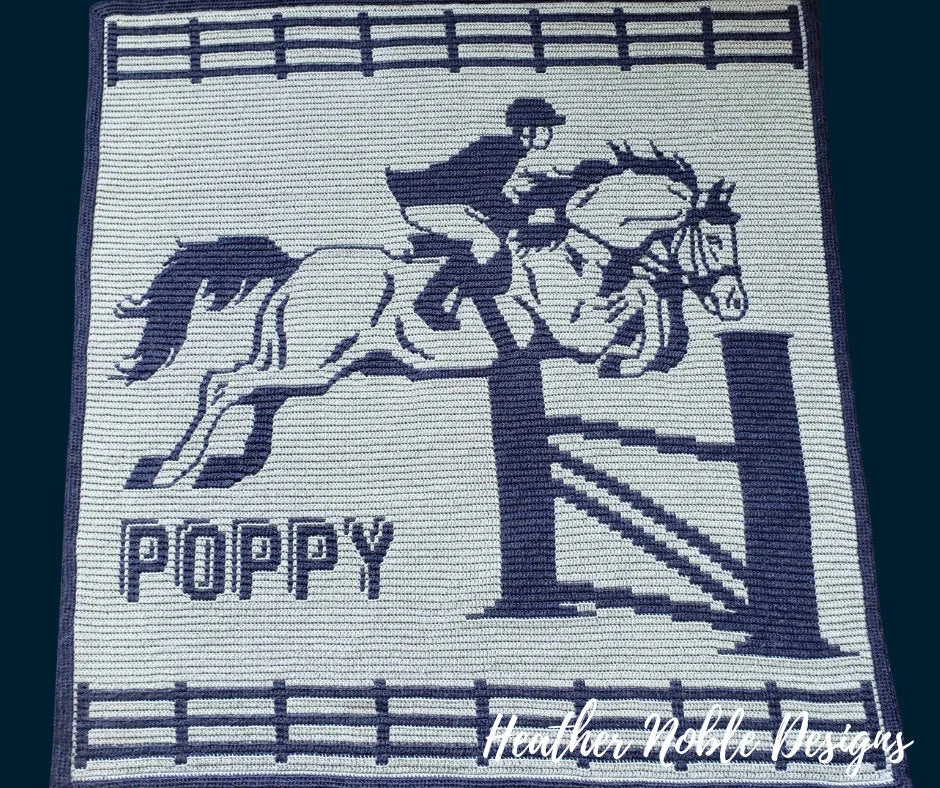 Equestrian Jumper Blanket