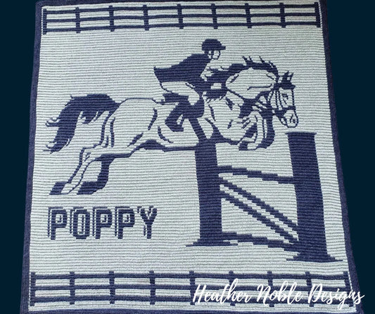 Equestrian Jumper Blanket
