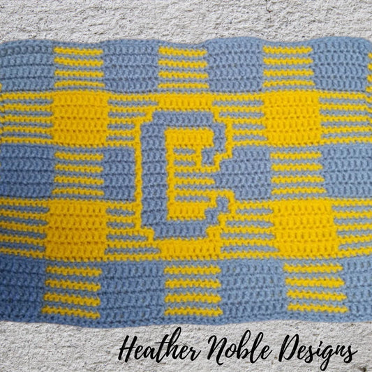 Monogram "C" Gingham Placemat