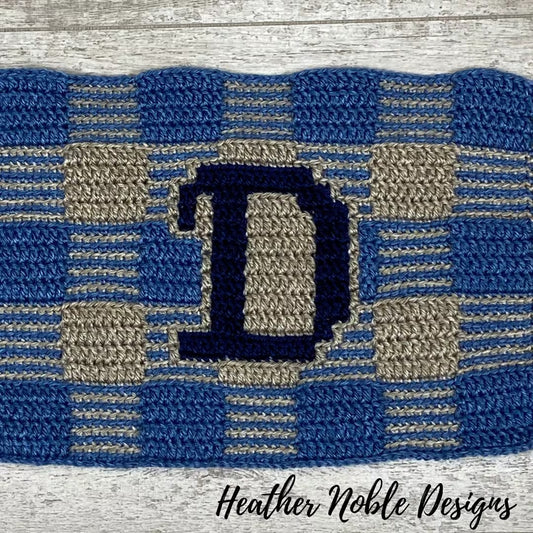 Monogram "D" Gingham Placemat