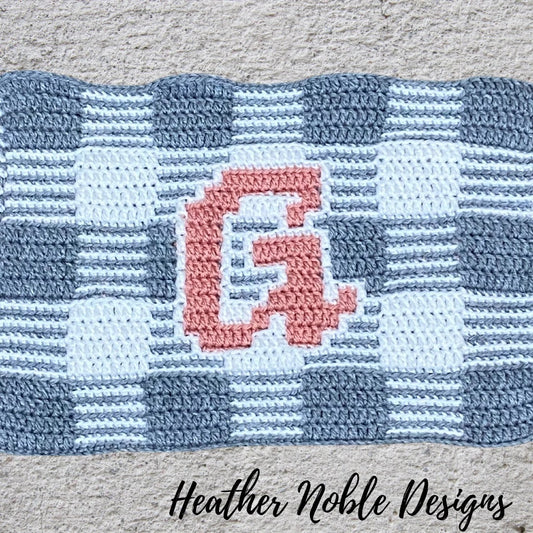 Monogram "G" Gingham Placemat