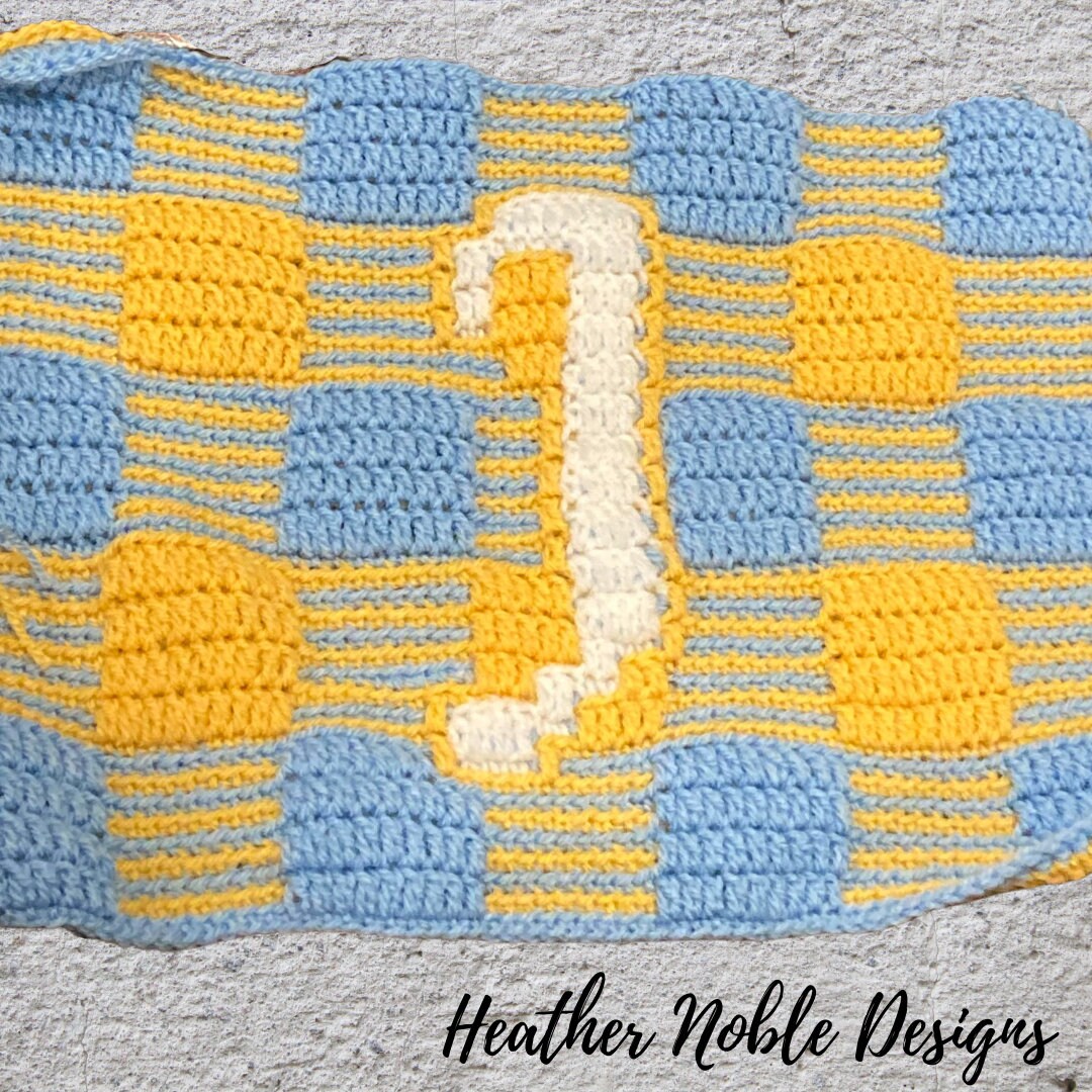 Monogram "J" Gingham Placemat