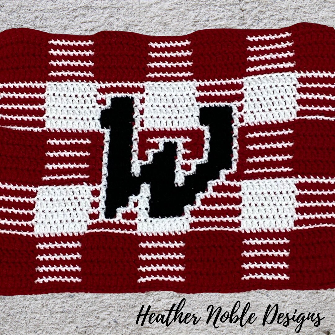 Monogram "W" Gingham Placemat