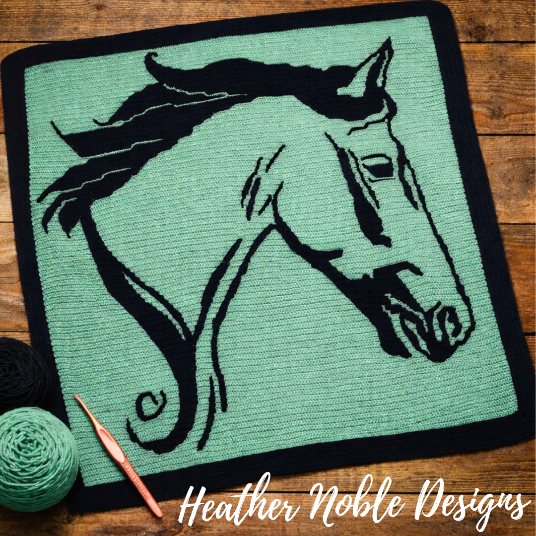 Horse Baby Blanket