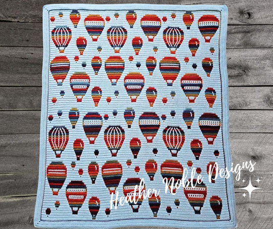 Hot Air Balloon Blanket