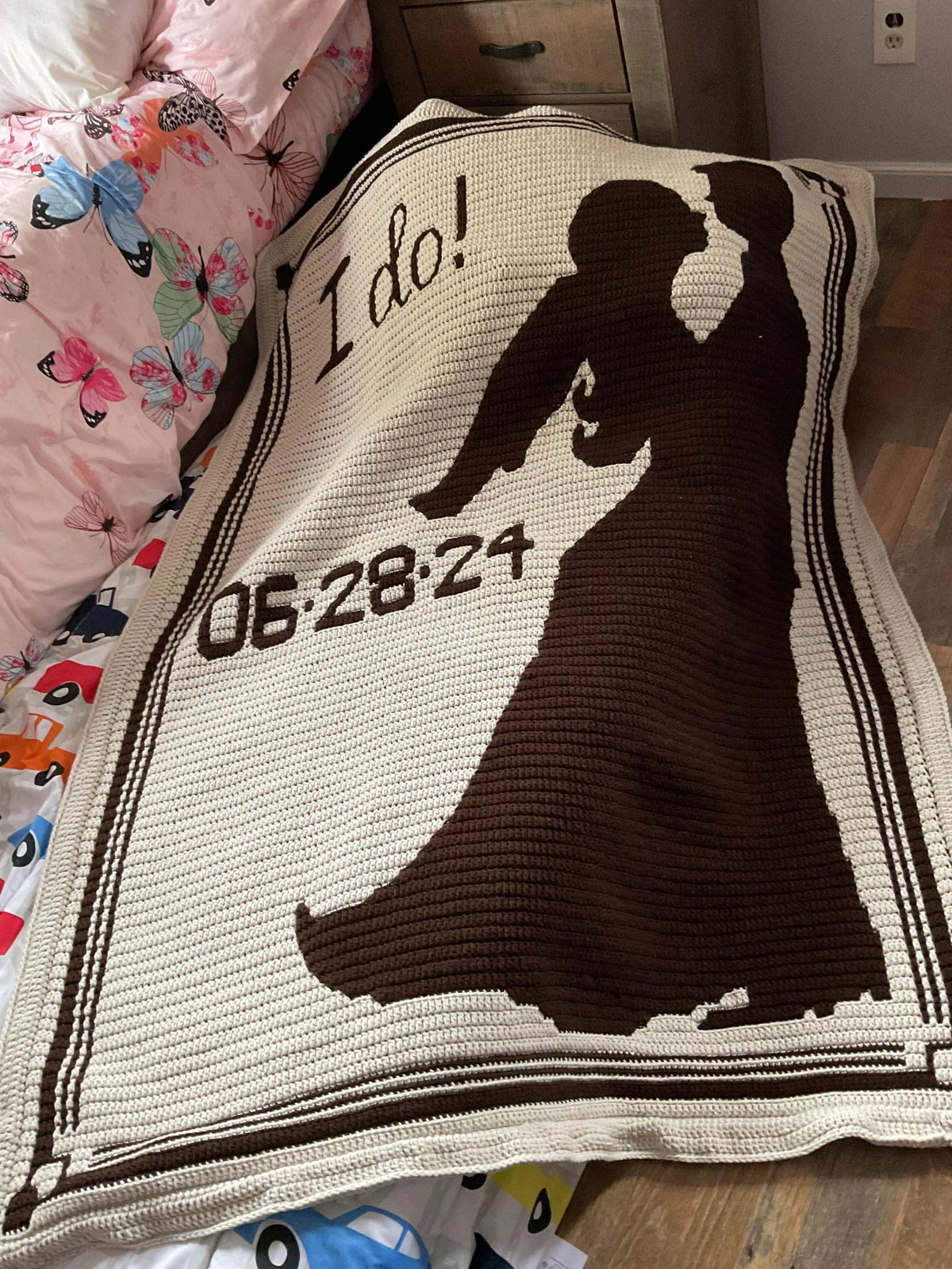 Ido Mosiac I Do - Mosaic Crochet Wedding Blanket Pattern (PDF Pattern) – Heather ...