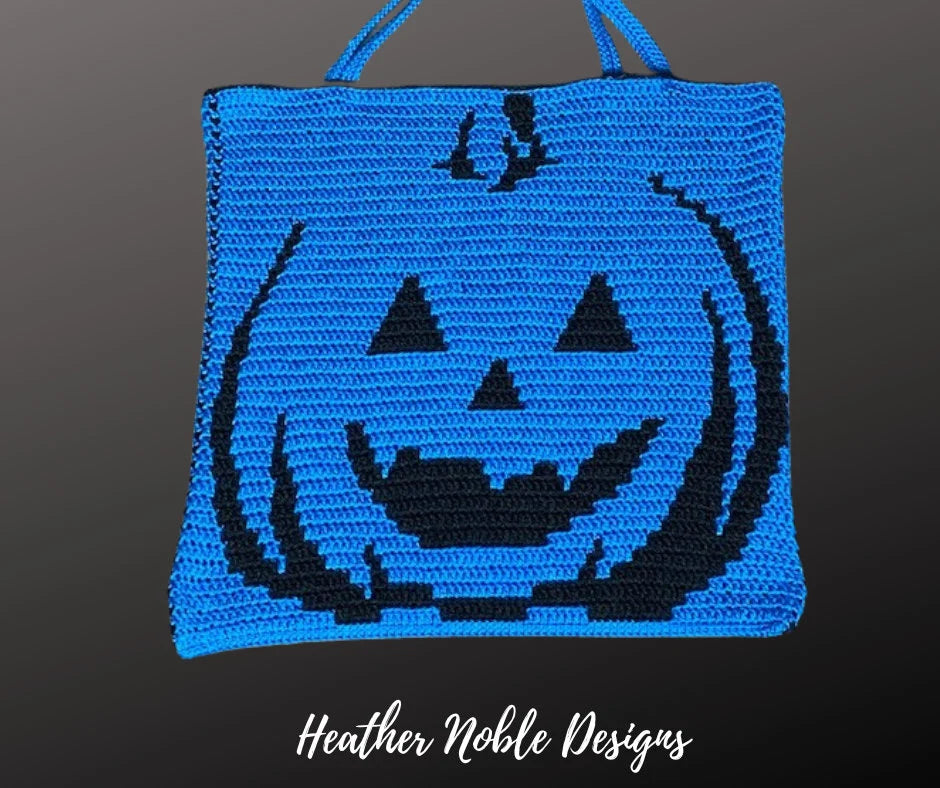 Jack O'Lantern Crochet Bag