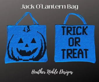 Jack O'Lantern Crochet Bag