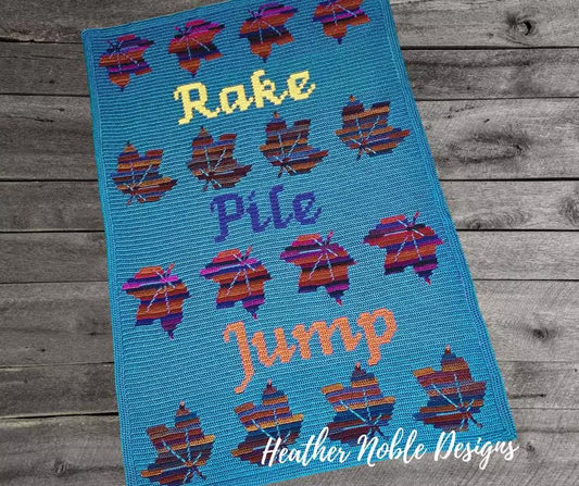 Maple Leaves Throw Blanket