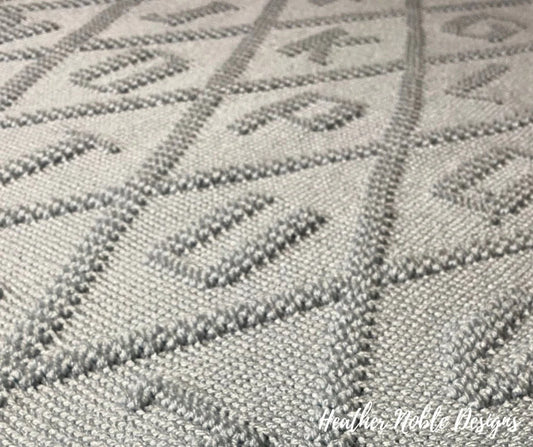 Monochromatic Alphabet Blanket