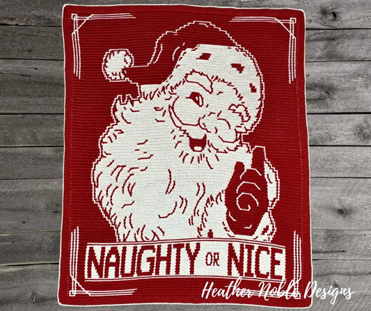 Naughty or Nice Blanket