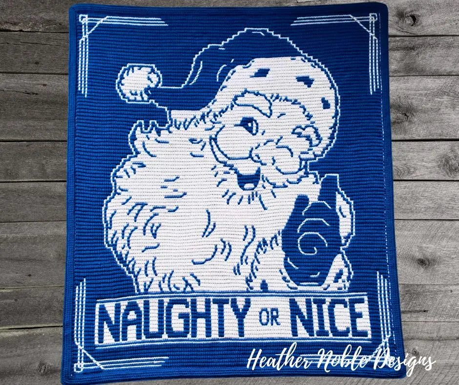 Naughty or Nice Blanket