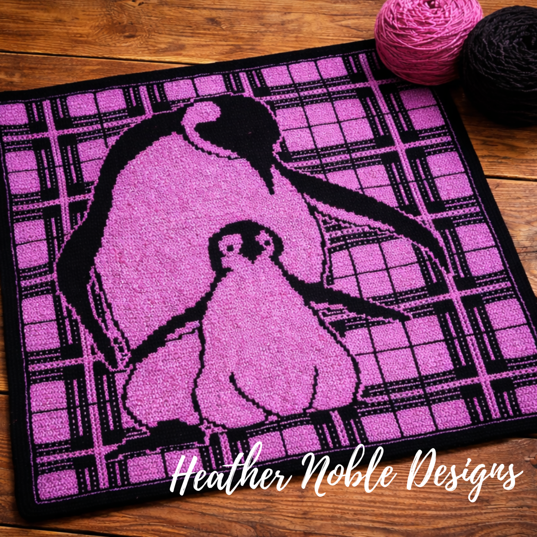 Penguin - Mosaic Crochet Blanket Pattern (PDF Pattern)