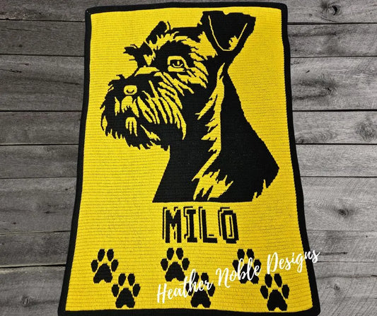 Schnauzer Blanket