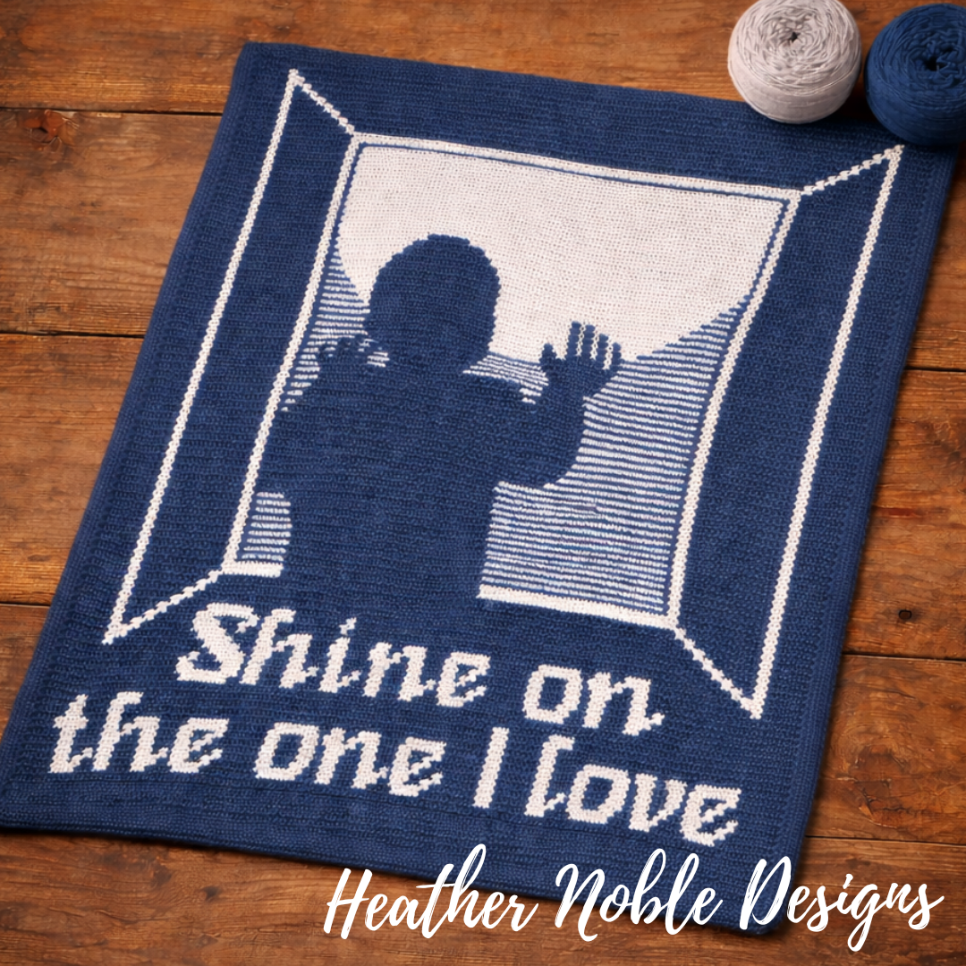 Shine - Mosaic Crochet Blanket Pattern (PDF Pattern)