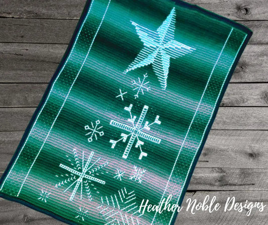 Snowflake Tree Blanket