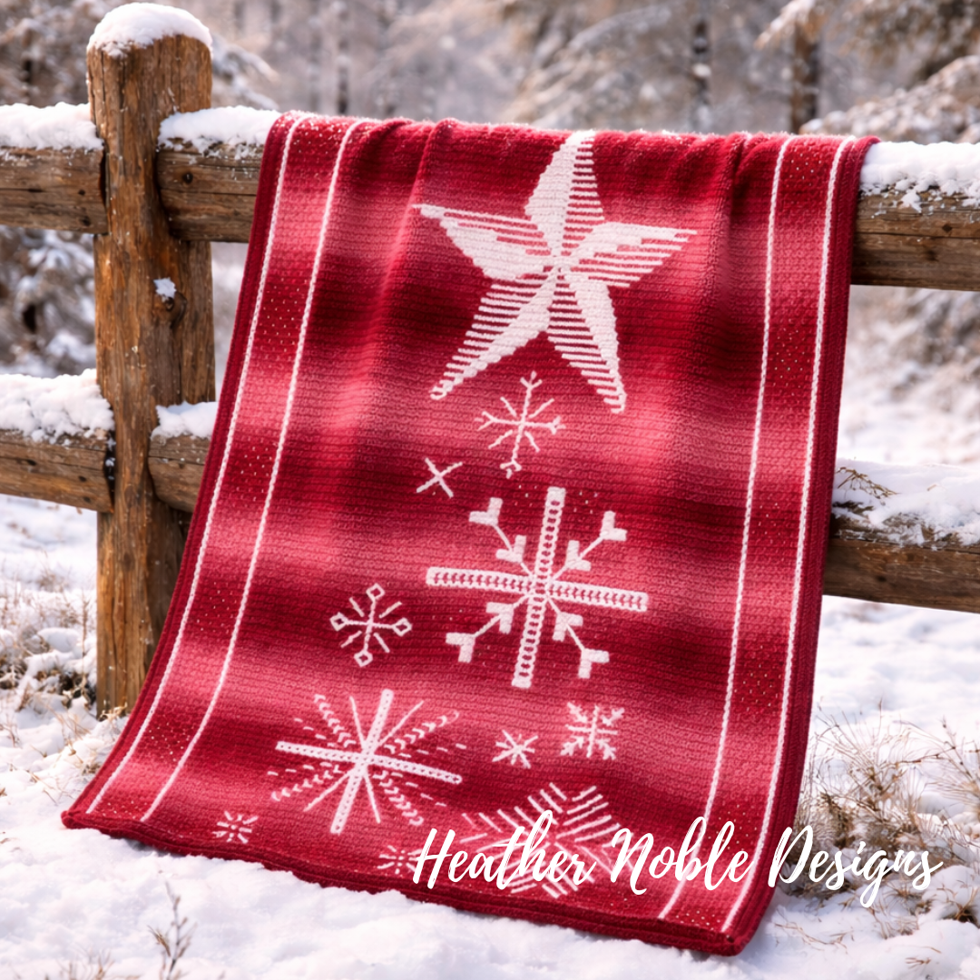 Snowflake Tree Blanket