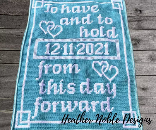 Wedding Vow Blanket