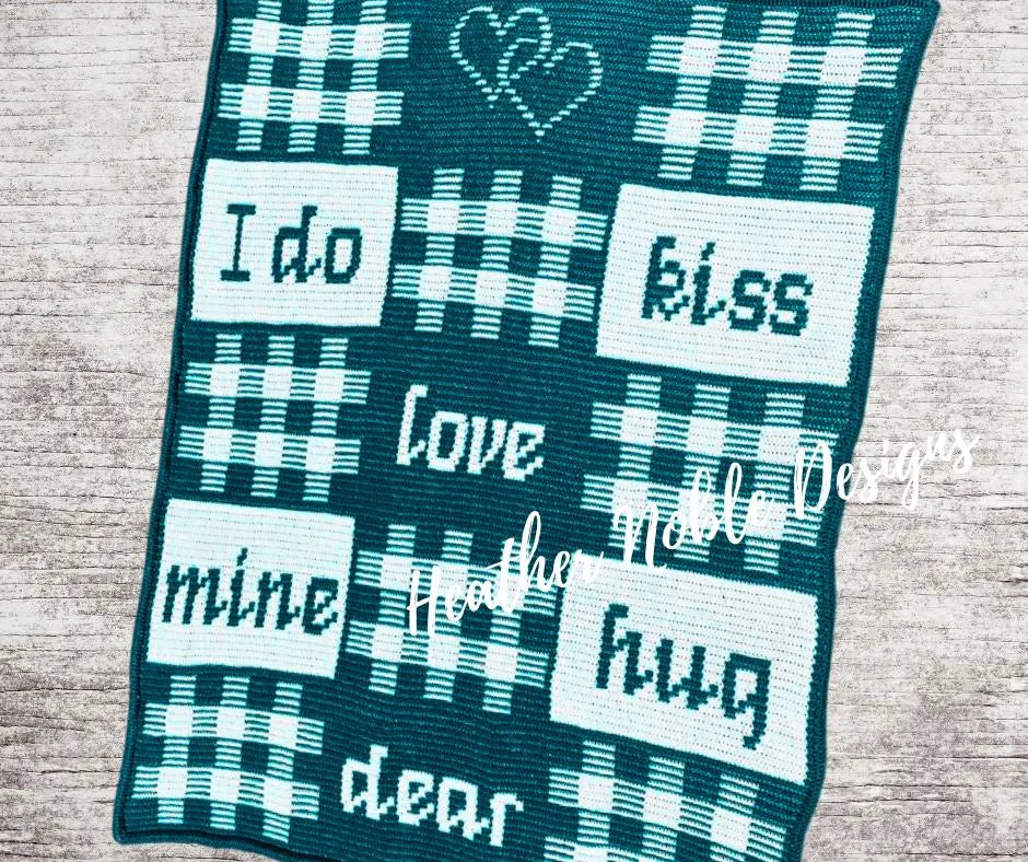 Words of Love Blanket